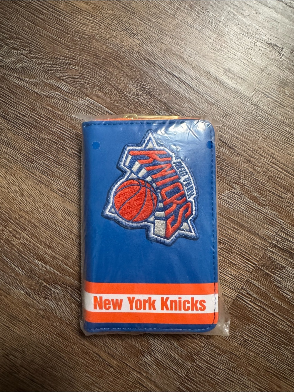 Loungefly Blue and Orange Sports Card Holder Wallet